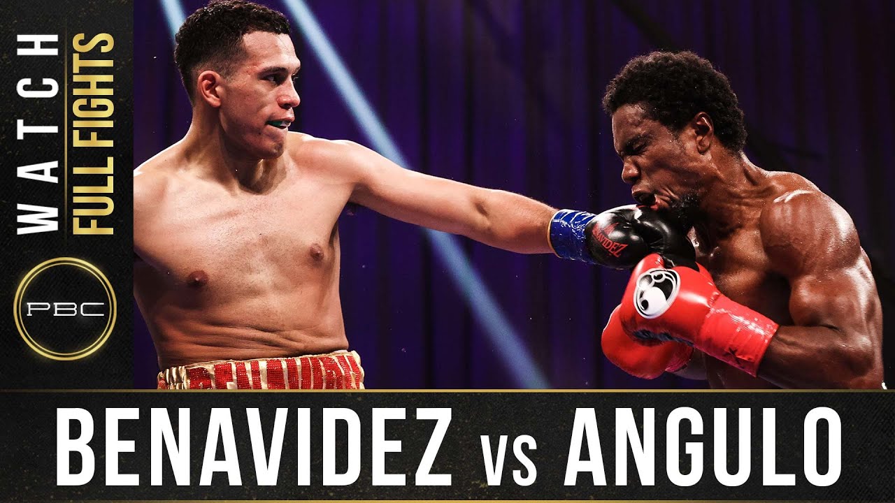 Бенавидес против Ангуло. ПОЛНЫЙ БОЙ: 15 августа 2020 г. — PBC на Showtime