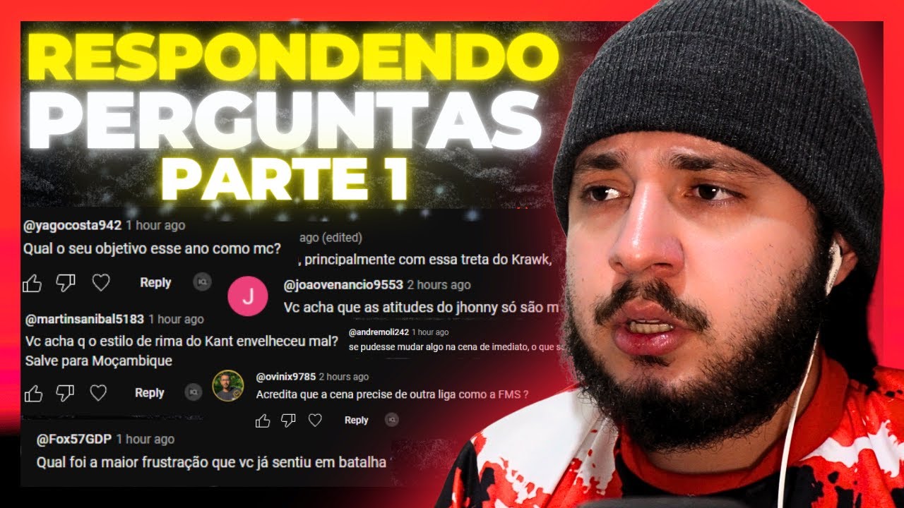 RESPONDENDO PERGUNTAS!! 🤔🔥(PARTE 1)