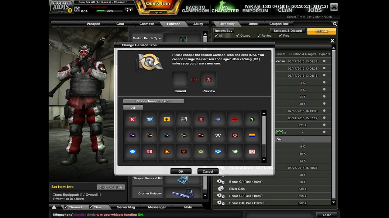 Garrison Icon | Combat Arms NA