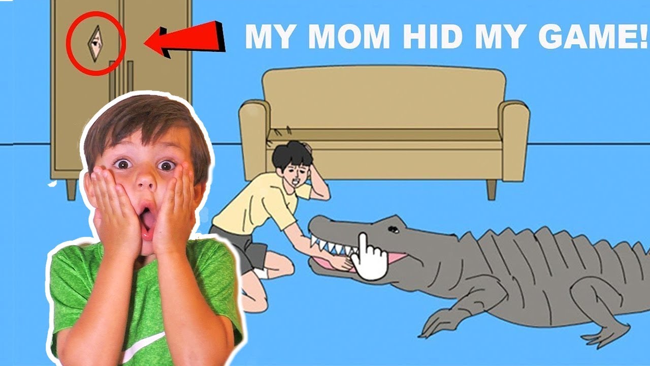 My Mom STOLE My VIDEO GAMES! My Mom Hid My Game Nintendo System