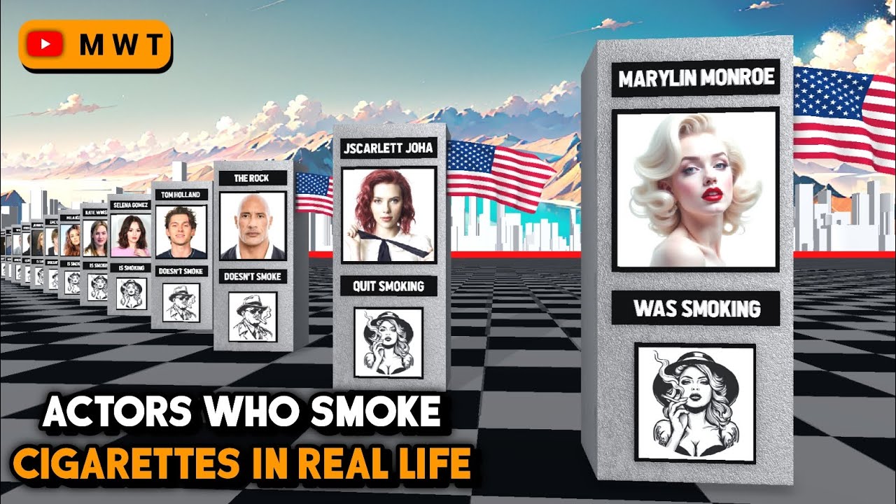 Famous Actors Who Smoke Cigarettes In Real Life