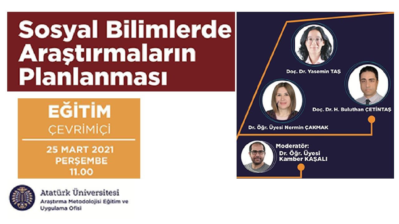 Metodolojik Bakış: Sosyal Bilimlerde Araştırmaların Planlanması