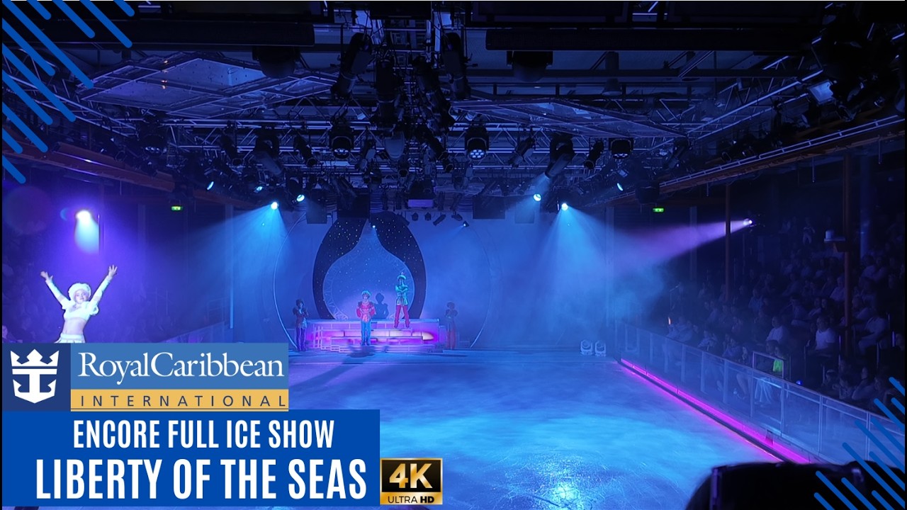 You Won't Believe These Stunts! ⛸️ Liberty of the Seas ENCORE Full Show