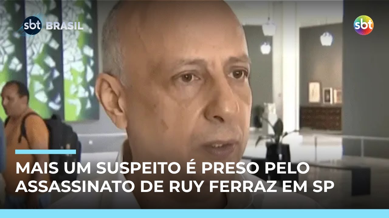 Pol&iacute;cia prende suspeito de envolvimento no assassinato do ex-delegado Ruy Ferraz Fontes | #SBTBrasil