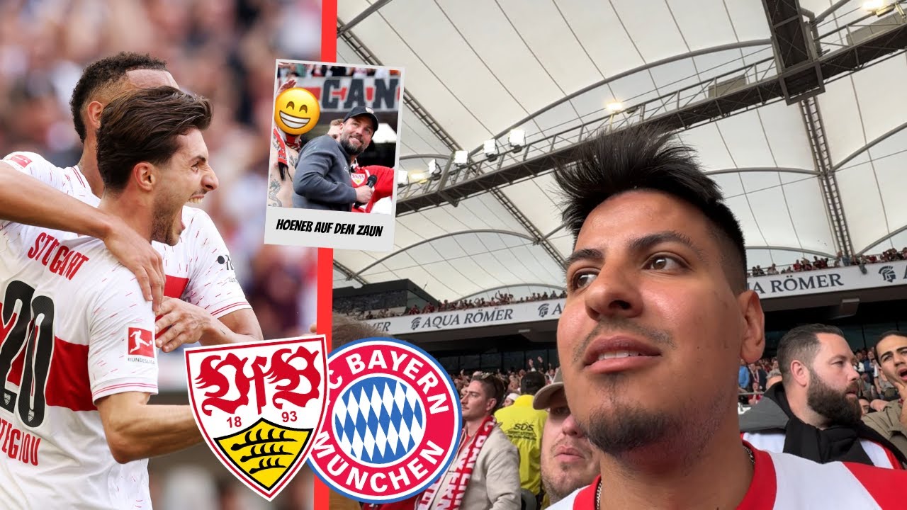 VERDIENT VERLOREN 💔 + VFB-TRAINER auf dem ZAUN 🔥 | VFB Stuttgart vs. FC Bayern München | CedrikTV