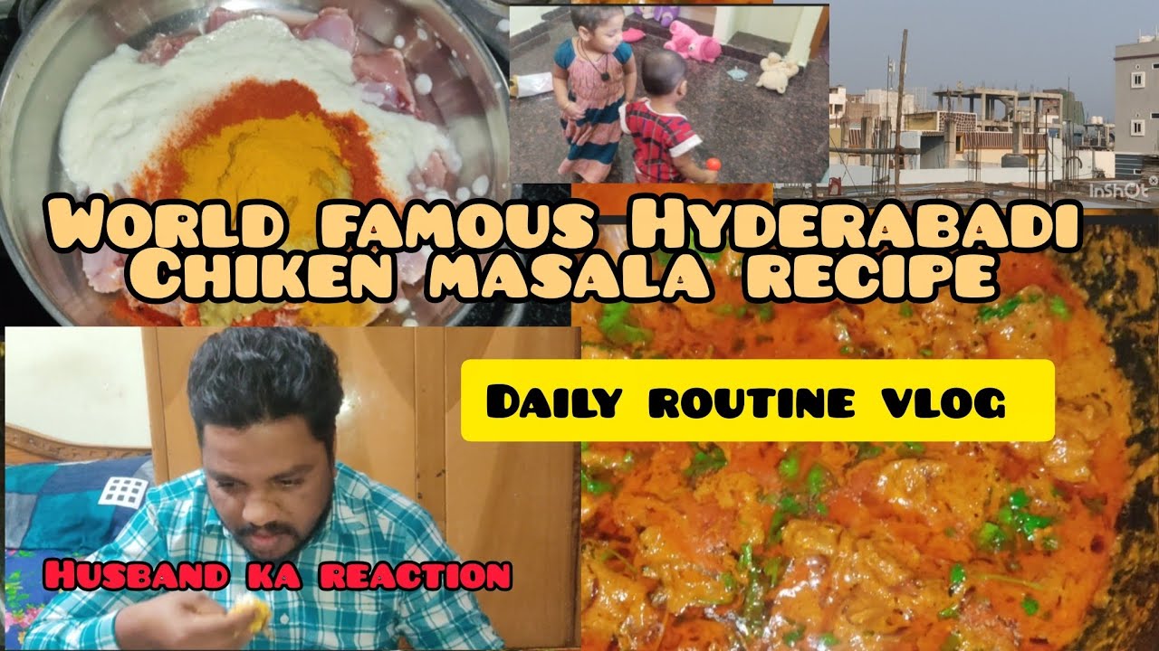 World famous Hyderabadi chicken masala recipe....sabje ke binj ke fayde...Bachon ke sath Masti....