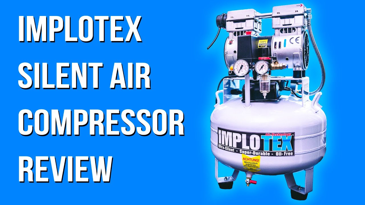Silent Air Compressor Review - Implotex 850W