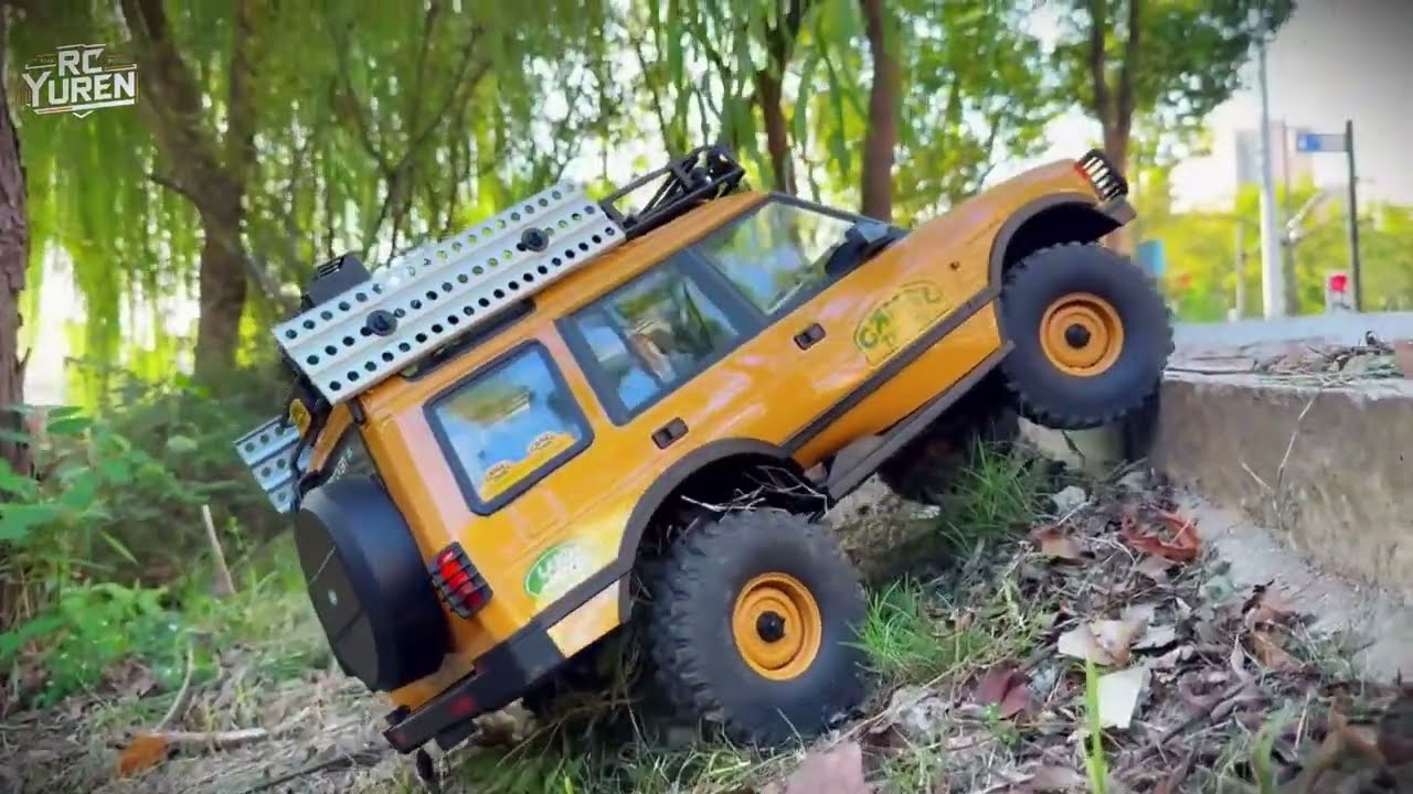 NEW 1/10 FMS FCX10 LAND ROVER DISCOVERY EDICTION CAMEL TROPHY ADVENTURE OFF-ROAD 4X4
