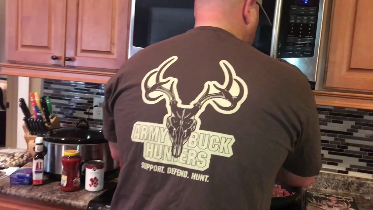 ArmyBuckhunters Deer Chili Recipe In Crockpot