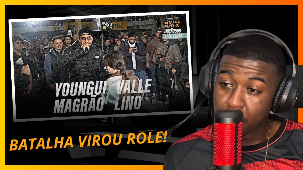 Jhony REACT - YOUNGUI E MAGRÃO X VALLE E LINO - Semifinal ( Falar oque? 😓)