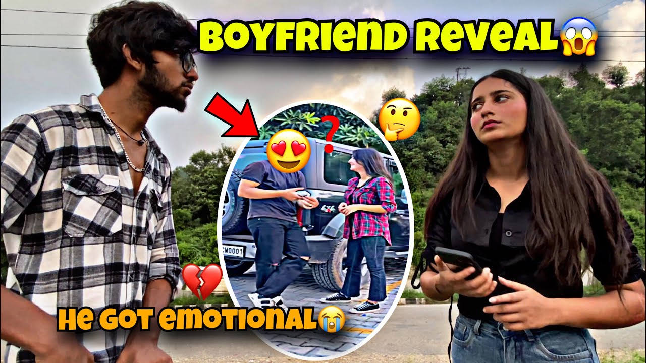My boyfriend reveal | prank on @Fahim Naik gone wrong😭😡￼