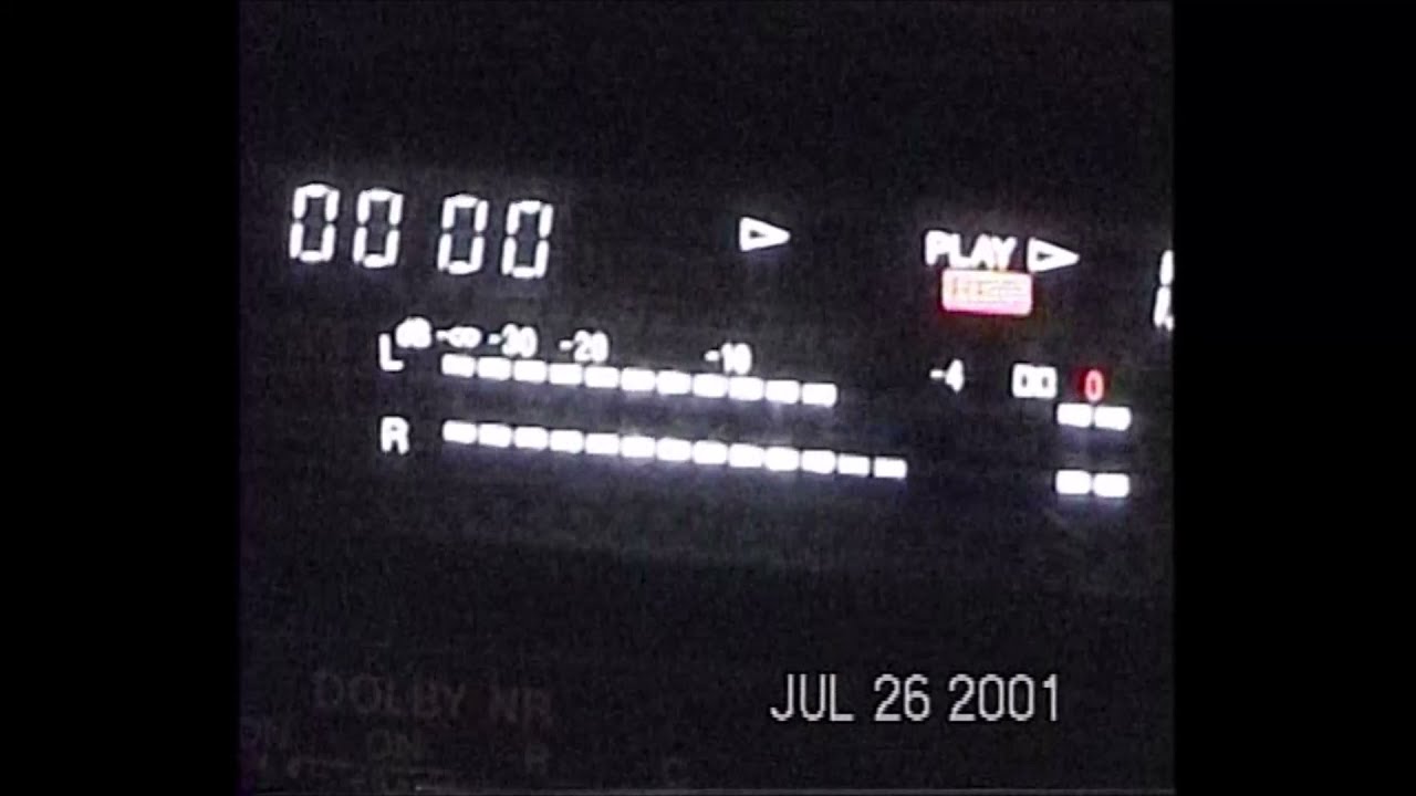 Gil's vlog about my CD collection July 24, 2001