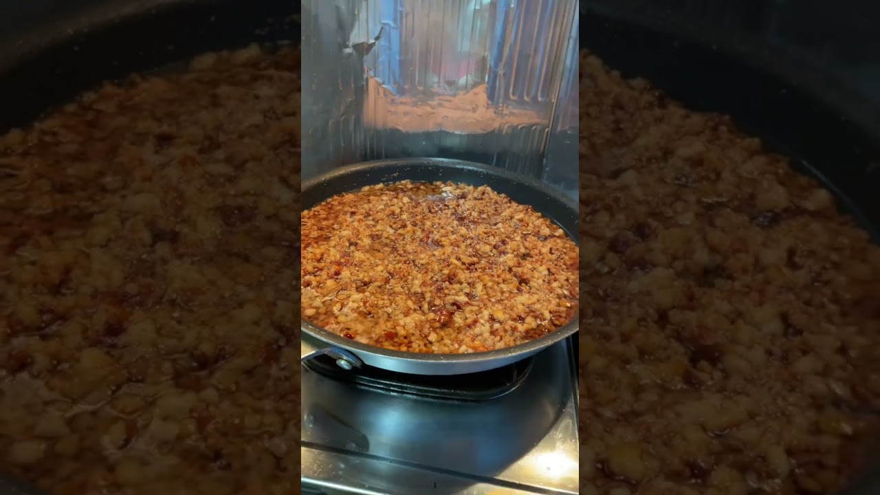 Finish product. prepare a sieve until the oil is filtered. 