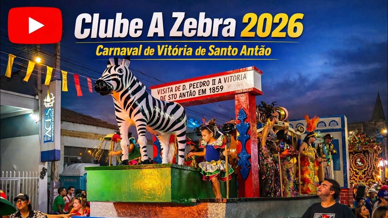 Clube A Zebra ( Carnaval de Vitória de Santo Antão 2026 )