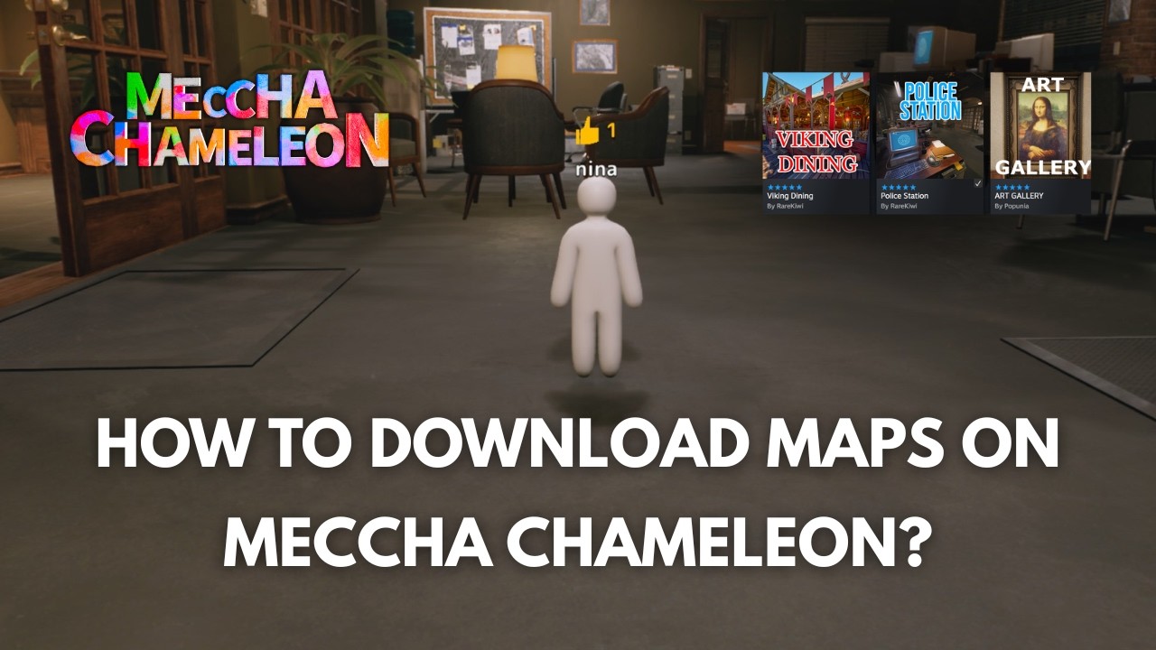 I Added New Maps Instantly! 🗺️ - How to Download & Use Custom Maps in Meccha Chameleon