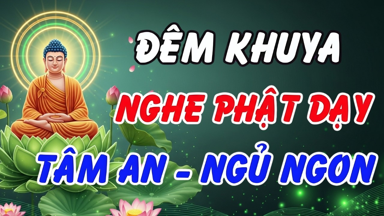 Lời Phật Dạy Cho Người Khó Ngủ – Đừng Mang Phiền Não Lên Giường, Tâm Tự Tại Ngủ Ngon