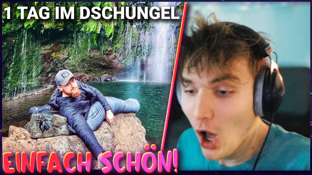 ABSOLUT SCHÖN! 1 Tag im DSCHUNGEL von MADEIRA | Marius Angeschrien Reaktion