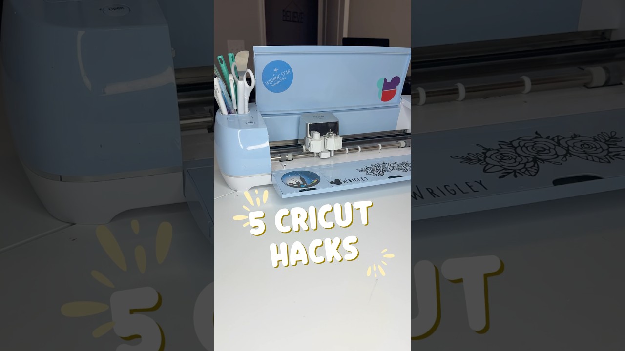 5 лайфхаков для Cricut, которые нужно знать начинающим #cricuthacks #cricut #beginner #tipsandtricks