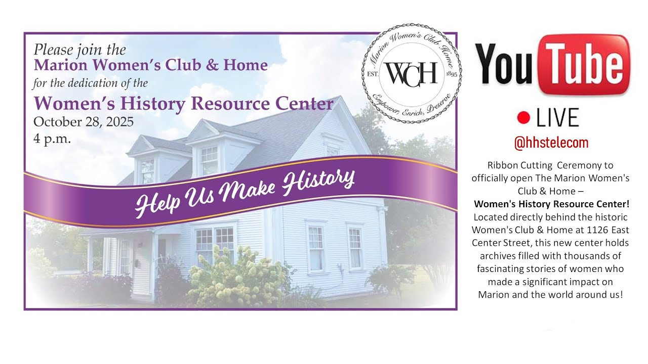 Ribbon Cutting  Ceremony:  Women's History Resource Center! (Edited for Broadcast 10/28/2025)