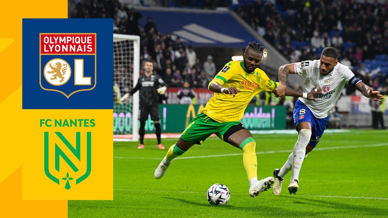 ⚽ [J14] Le r&eacute;sum&eacute; d&rsquo;Olympique Lyonnais - FC Nantes (3-0)