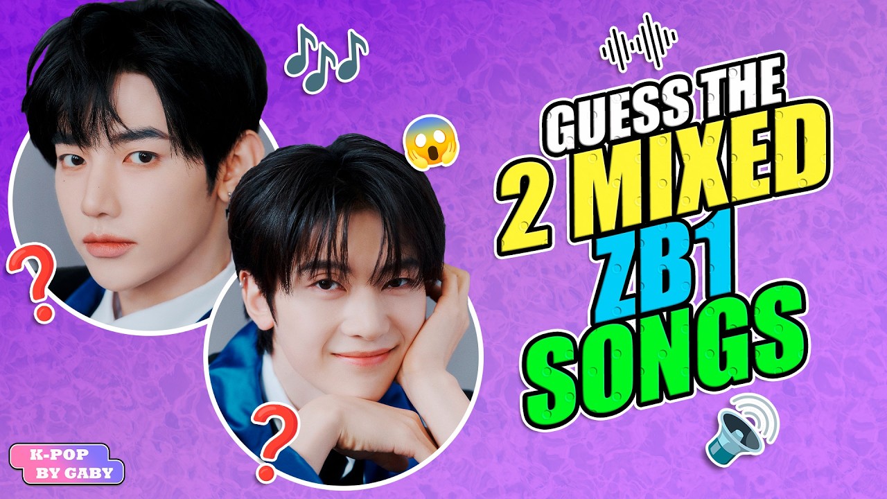 GUESS THE 2 MIXED ZEROBASEONE SONG | ZEROBASEONE QUIZ | KPOP GAMES
