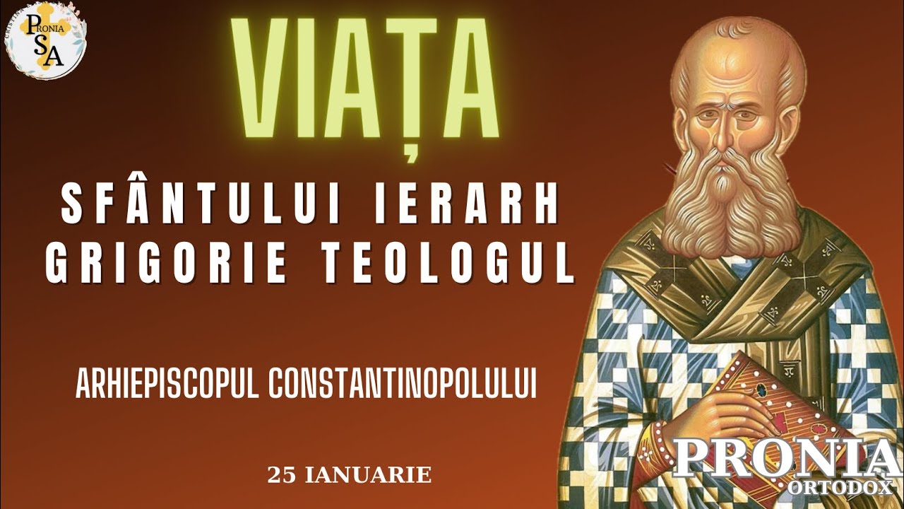 Viața Sf&acirc;ntului Ierarh Grigorie Teologul #proniaortodox  #vietilesfintilor #ortodox