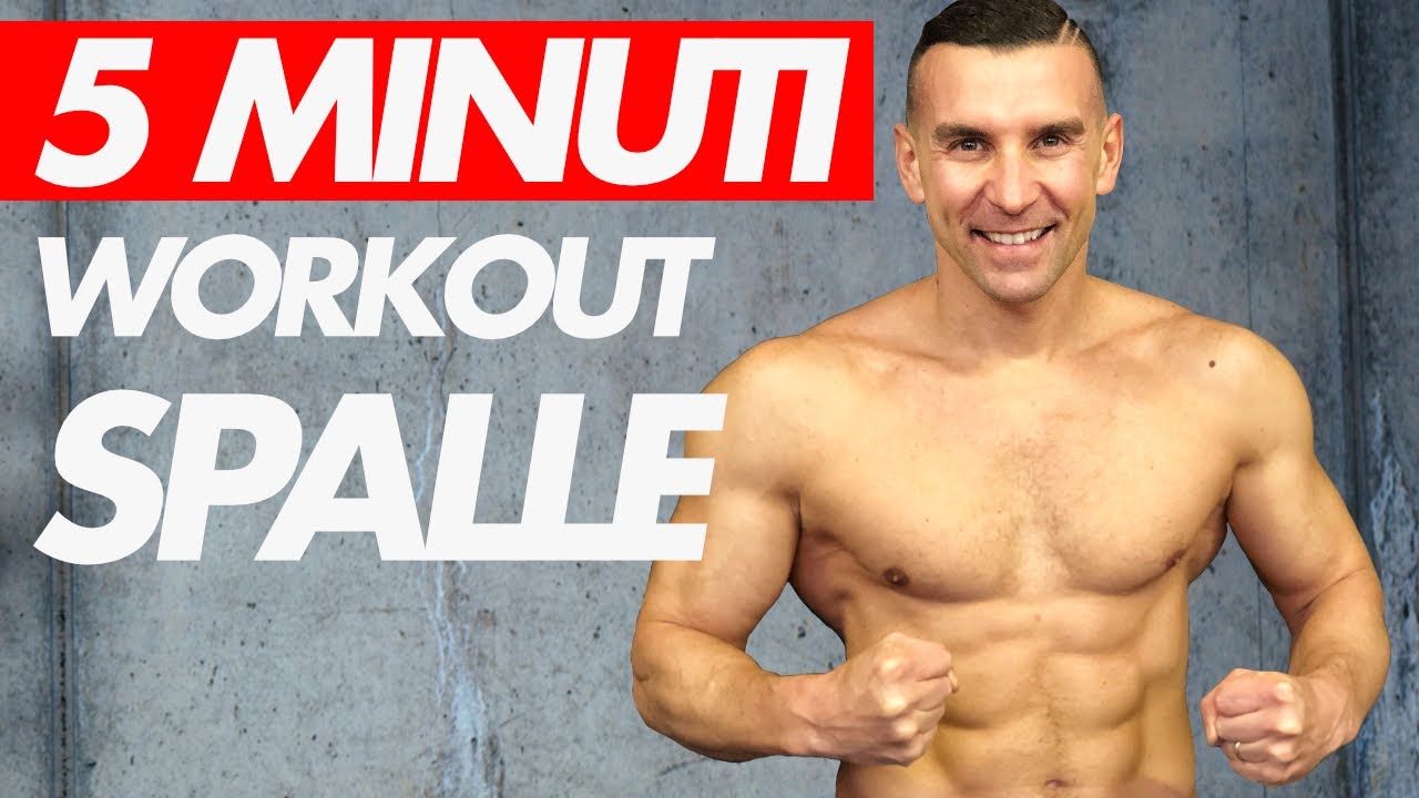 Workout 5 minuti spalle