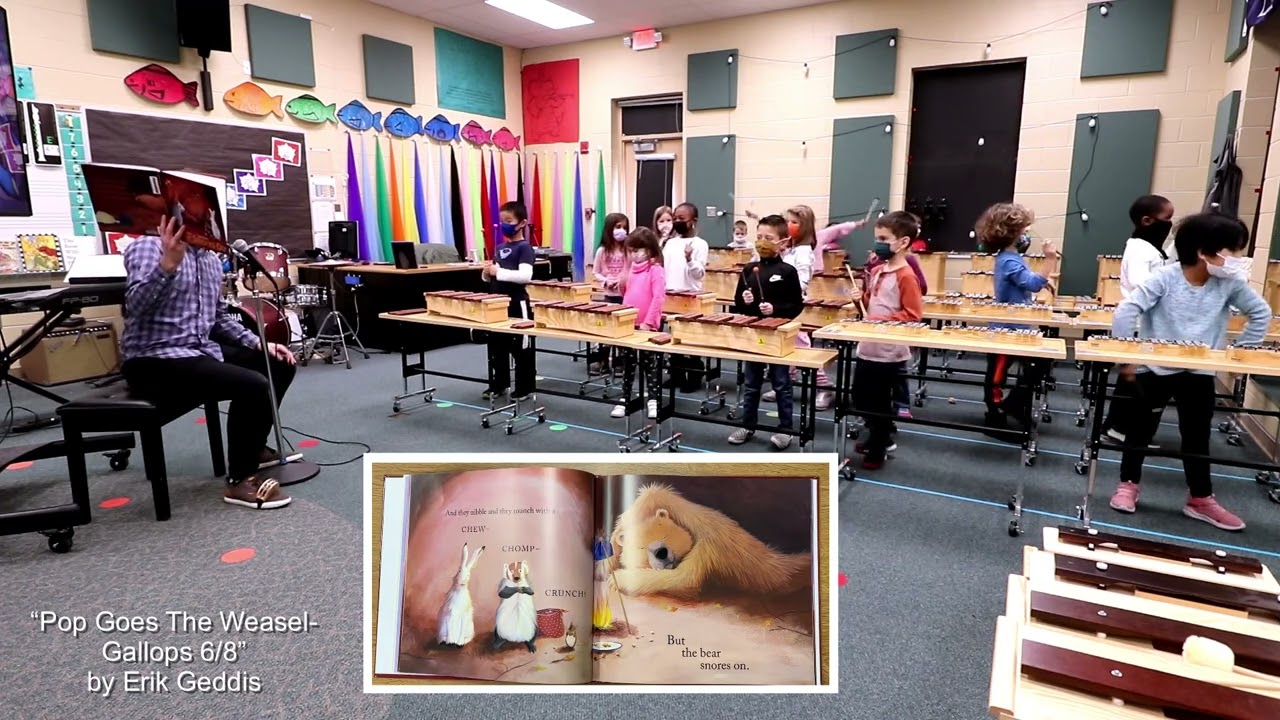 “The Bear Snores On” performed on Orff instruments- Music Is Reading!