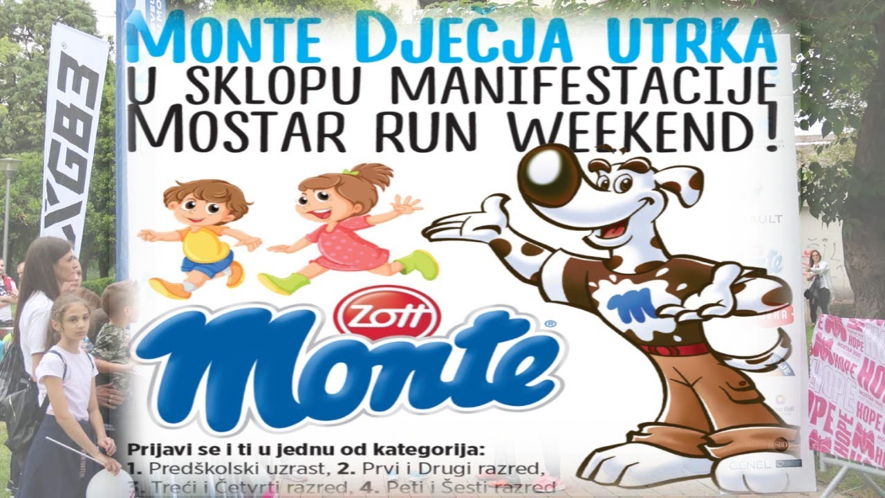 Monte dječja utrka