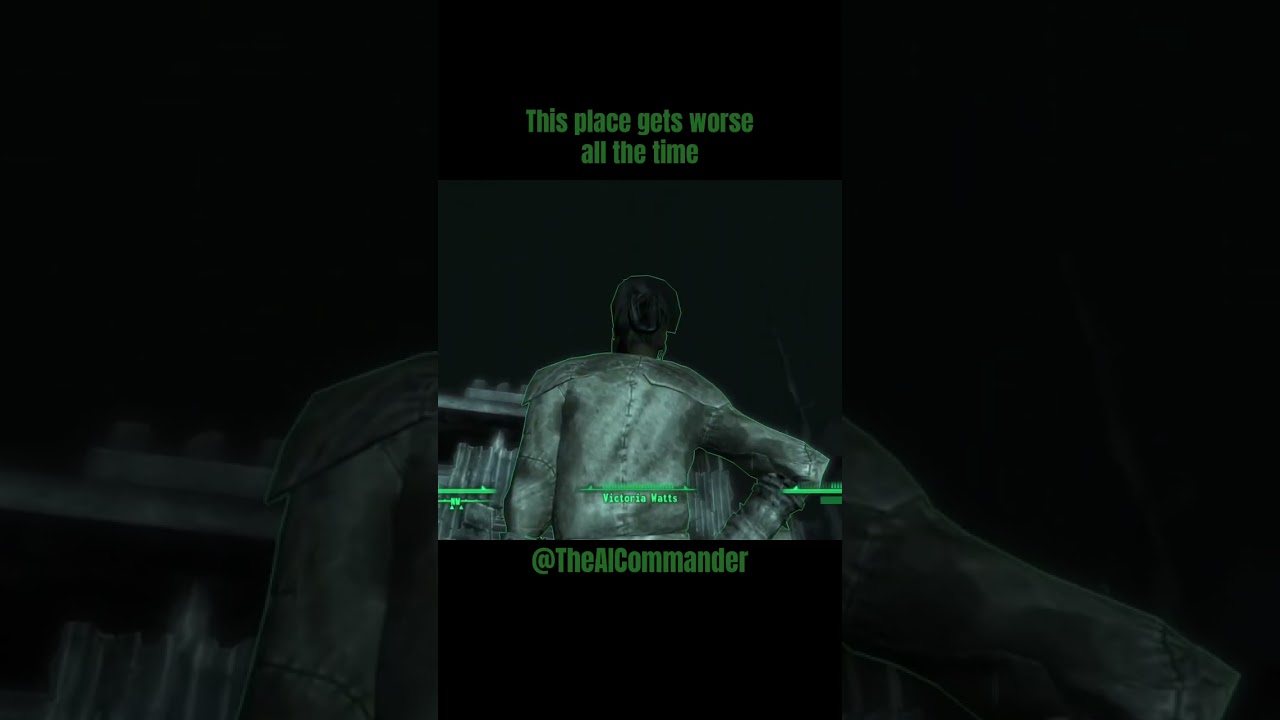 &lsquo;This place gets worse all the time&rsquo; #fallout #fallout3