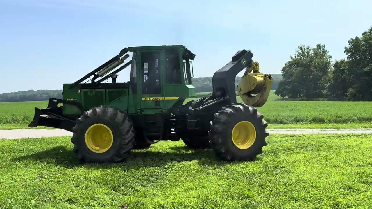 2010 John Deere 548Glll Grapple Skidder