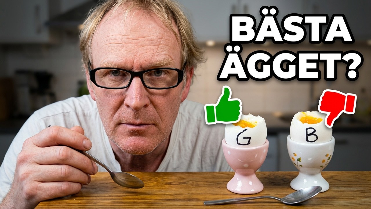 VILKET ÄGG ÄR EGENTLIGEN GODAST? 🥚 (Garant vs Bondens ägg) 🐣