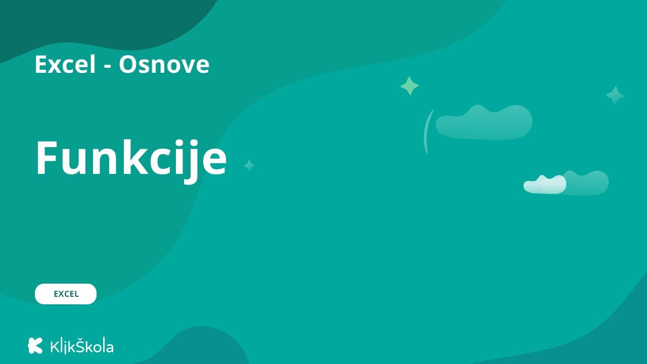 11. Funkcije u Excel-u