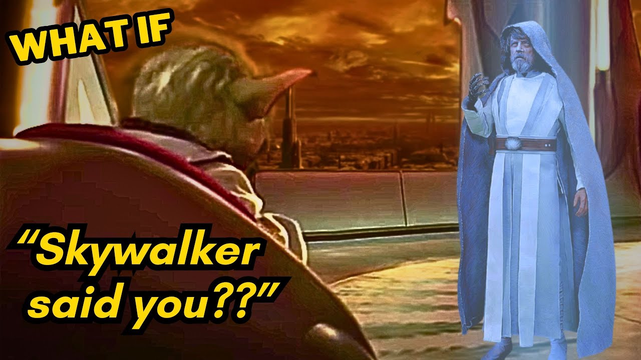 What If Luke's GHOST Warned Yoda About the Rise of The EMPIRE