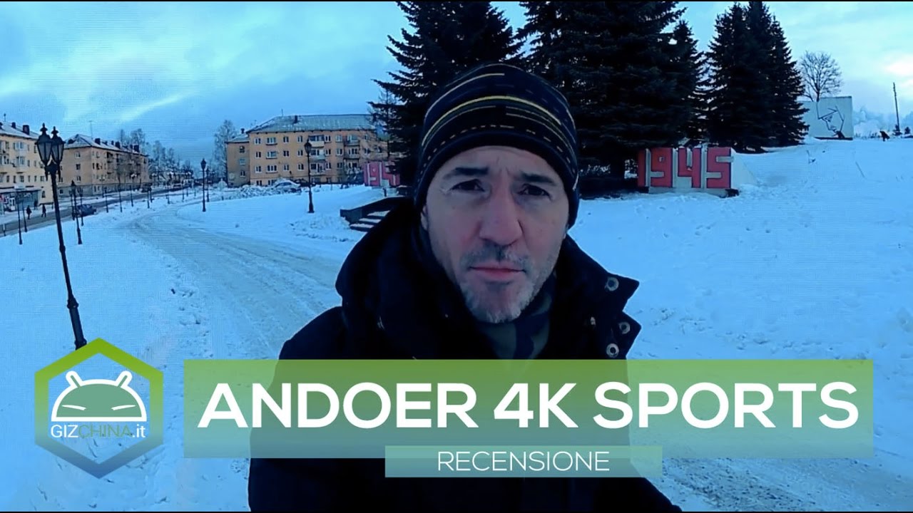 RECENSIONE - Andoer 4K Sports | 4K 30 fps, ben accessoriata a meno di 50 euro!