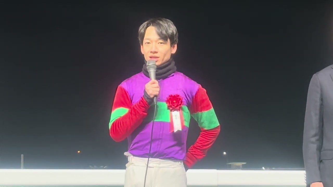 2026第72回クイーン賞　優勝馬テンカジョウ松山弘平騎手