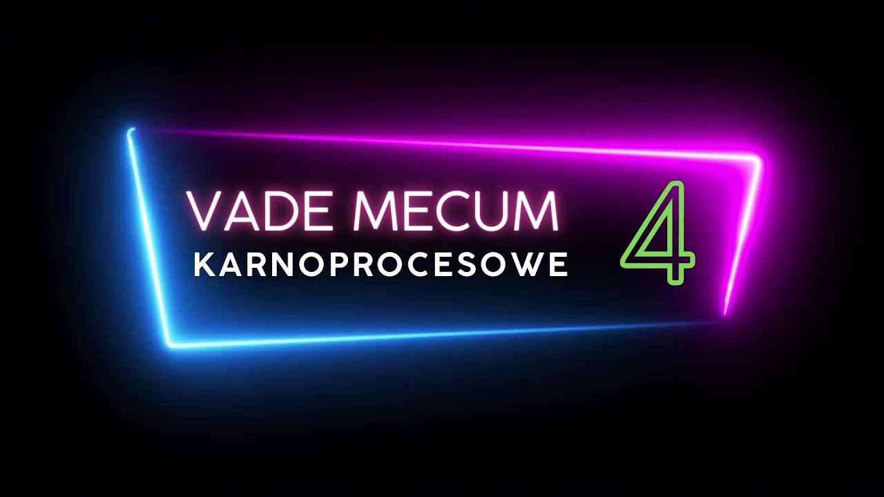 VadeMecum Karnoprocesowe Pawellasa - Dział 4