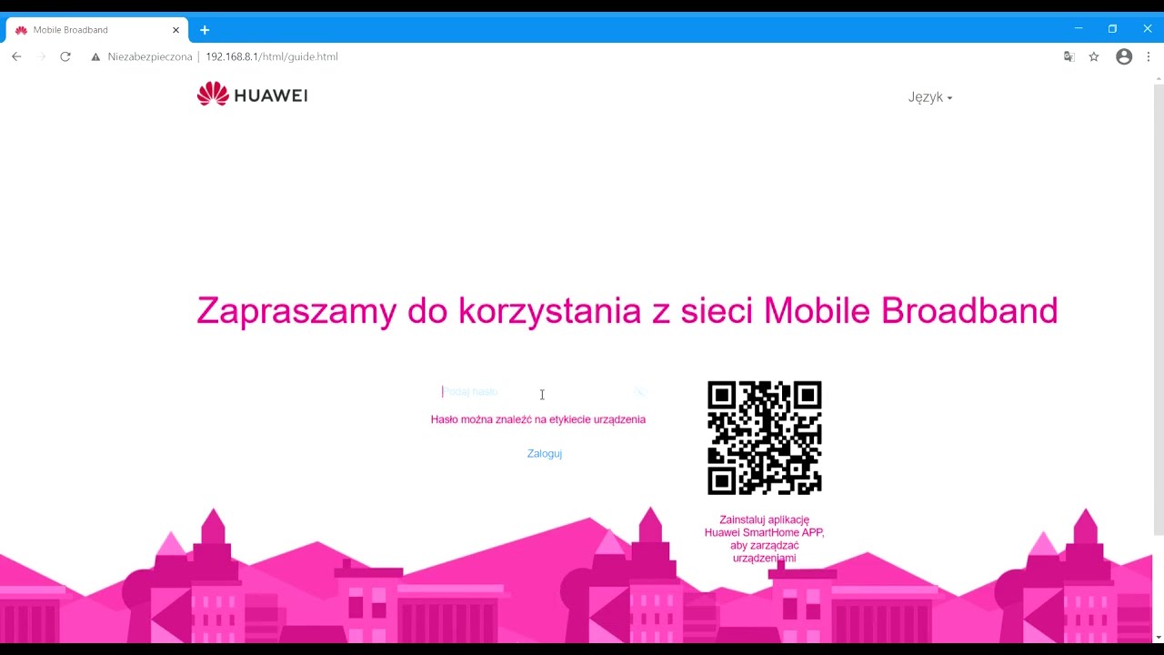 Konfiguracja ustawień APN routera Huawei B535 - 232