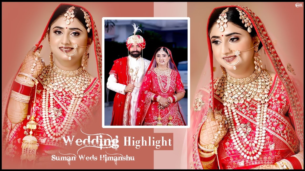 Best Wedding Highlight Suman west Himanshu @sainiphotographychandigarh1402