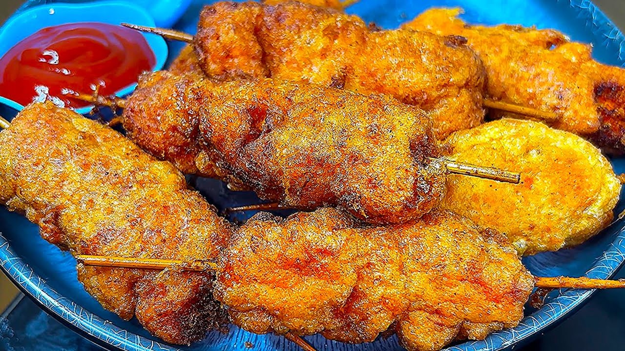 Bakery Style Chicken Pakora Recipe | इफ़्तार में बनायें चिकन के अंडा पकोड़े खाने वाले ख़ुश हो जाएँगे