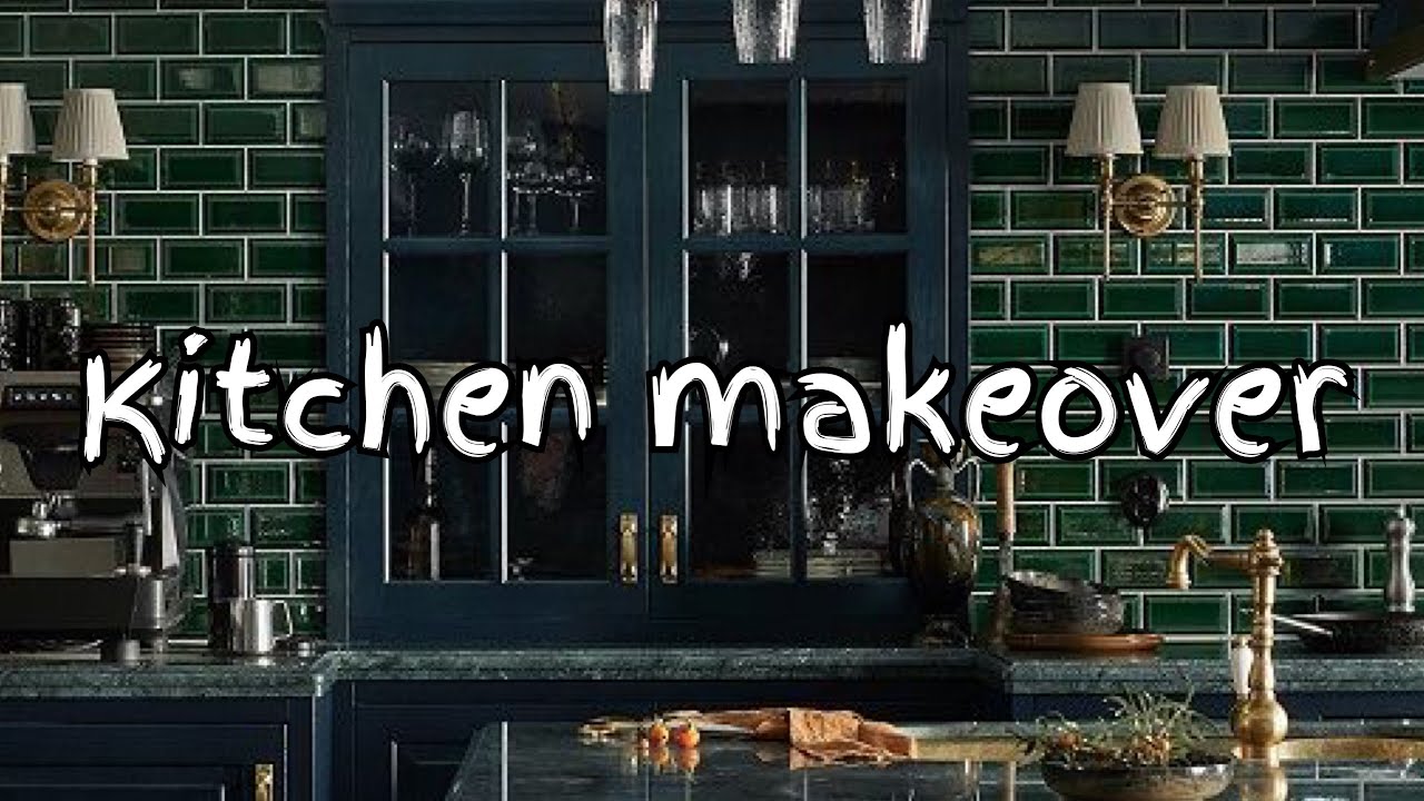 Gothic kitchen makeover || Gothic home updates