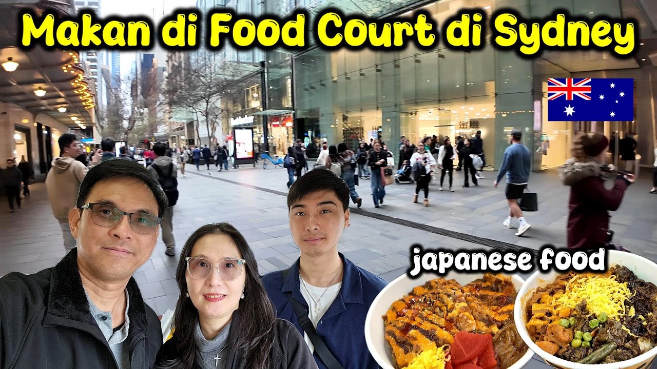 Pergi ke Moore Park Ambil Nomor Dada City2Surf & Makan di Food Court di Sydney City (Australia)