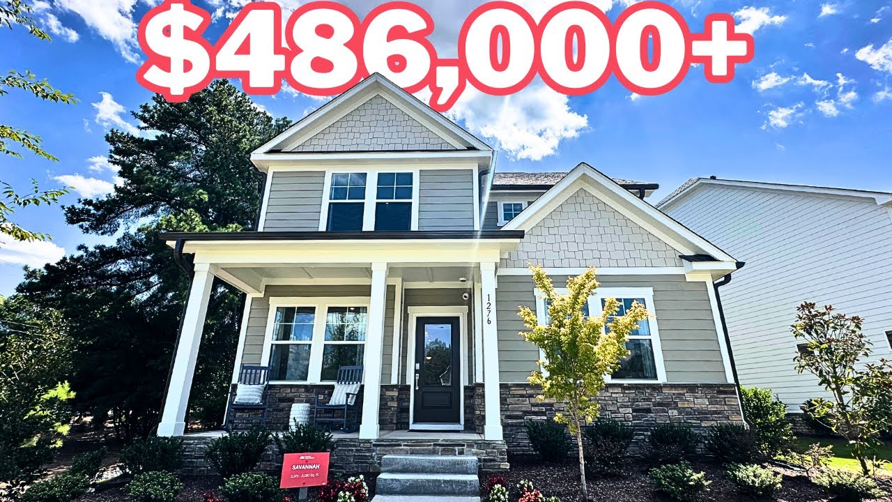 MODEL HOME TOUR Silverstone By Taylor Morrison In Knightdale, NC | New Construction Homes