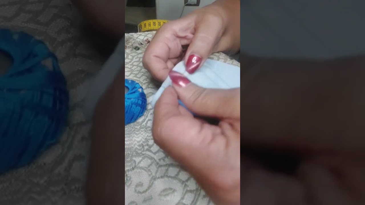 تقصير البنطلون بدون ماكنة خياطة