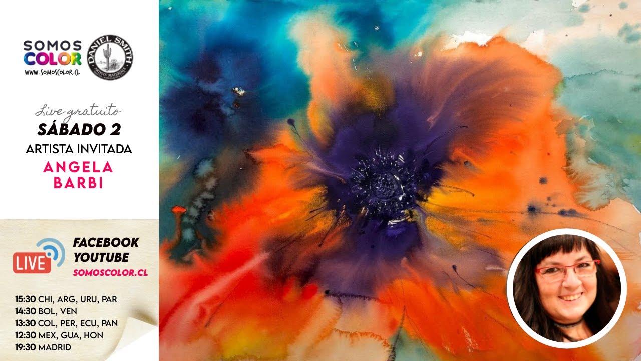 Mes de Daniel Smith - Artista Invitado: Angela Barbi