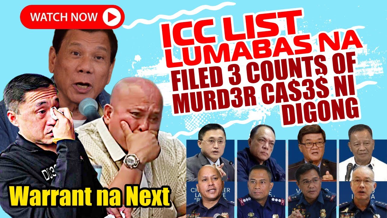 ICC LIST PINANGALANAN NA SINA BONG GO AT BATO, EXCITING ANG KASUNOD