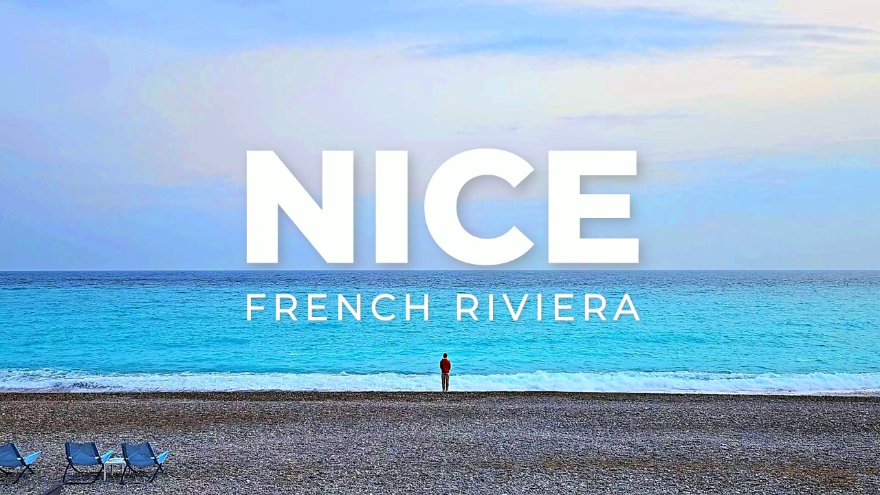 NICE 🌍 FRANCE 🇫🇷  Côte d'Azur  4K