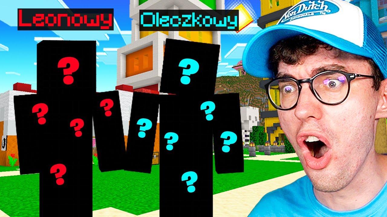 Zmieniliśmy SKINY LEONA i OLKA po 15 LATACH w Minecraft!