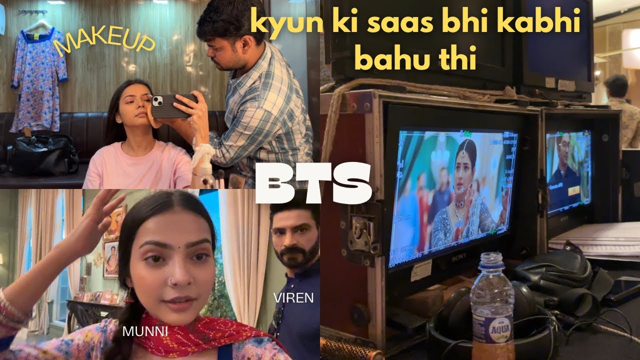 BTS kyunki saas bhi kabhi bahu thi❤️| Munni | Prachi singh| vlog