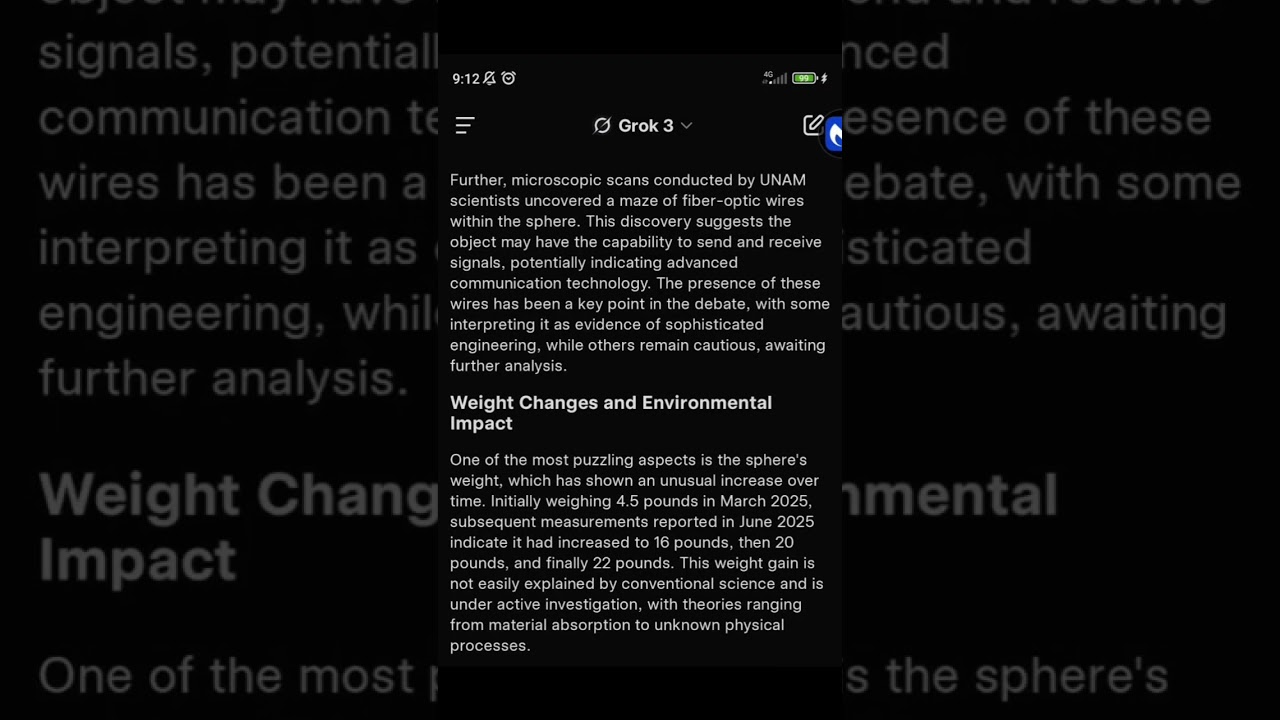 Grok AI Premium DeepSearching on The Buga Sphere✅